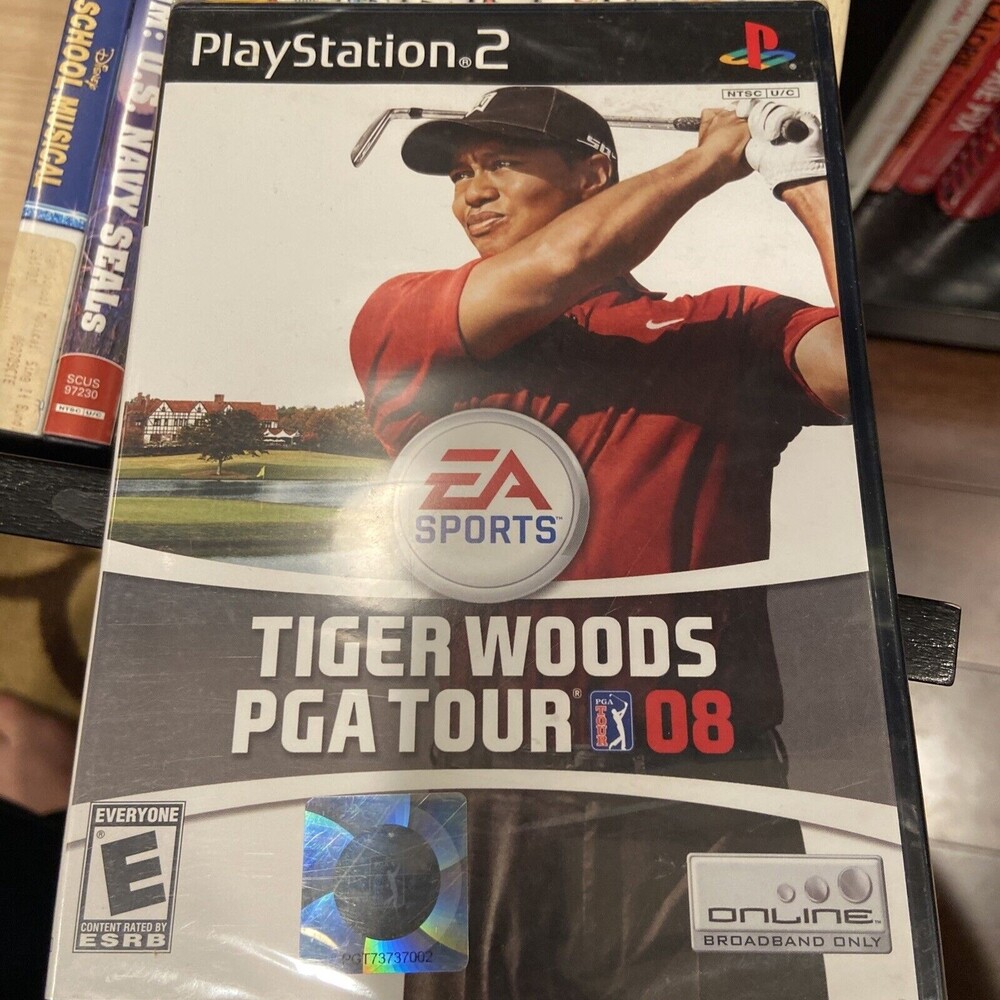 PS2 Tiger Woods PGA Tour 08 for PlayStation 2 New Sealed